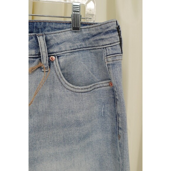 Gap Denim Women's Curvy True Skinny High Rise Distressed Jeans Size 16/33 Tall - Picture 4 of 16